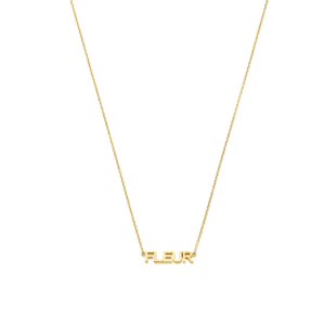 Deze ketting van Minioro is gemaakt van 14 karaats goud. De sieraden kunnen worden afgewerkt met prachtige bedels. Bijvoorbeeld een initiaal, icoon of vingerafdruk. Zo heb je echt een uniek en persoonlijk sieraad.