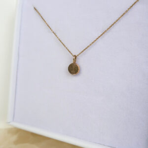 Ketting Vingerafdruk Hangmunt