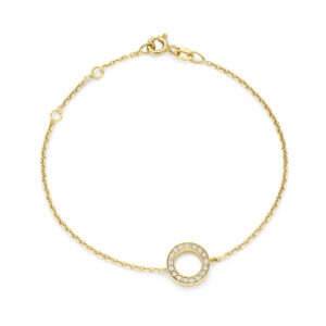 Armband Circle Pavé