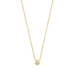 Ketting Diamant glad 005