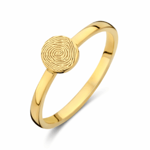 Ring Vingerafdrukmunt
