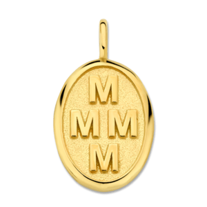 Deze bedel van Minioro is gemaakt van 14 karaats goud. De sieraden kunnen worden afgewerkt met prachtige bedels. Bijvoorbeeld een initiaal, icoon of vingerafdruk. Zo heb je echt een uniek en persoonlijk sieraad.