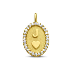 Deze ketting van Minioro is gemaakt van 14 karaats goud. Dit item is afgewerkt met prachtige diamanten. Het is mogelijk om dit item te personaliseren met iconen en letters. Zo heb je echt unieke en persoonlijke sieraden.