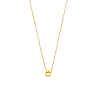 Deze ketting van Minioro is gemaakt van 14 karaats goud. Dit item heeft een pootbedel. De bedel kan worden afgewerkt met diamanten. Zo heb je echt een persoonlijk en uniek sieraad.