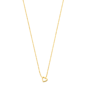 Deze ketting van Minioro is gemaakt van 14 karaats goud. Dit item heeft een hartbedel. De bedel kan worden afgewerkt met prachtige diamanten. Zo heb je echt een persoonlijk en uniek sieraad.
