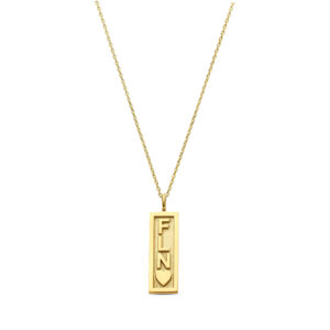 Deze ketting van Minioro is van 14 karaat goud. In de ze bedel is een initiaal verwerkt. De bedel kan ook afgewerkt worden met een jaartal bedel of diamanten. Zo heb je echt een persoonlijk en uniek sieraad.