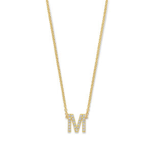 Deze ketting van Minioro is van 14 karaat goud. De ketting is afgewerkt met prachtige diamanten en heeft een initiaal. Hierdoor is het echt een speciaal en uniek cadeau.