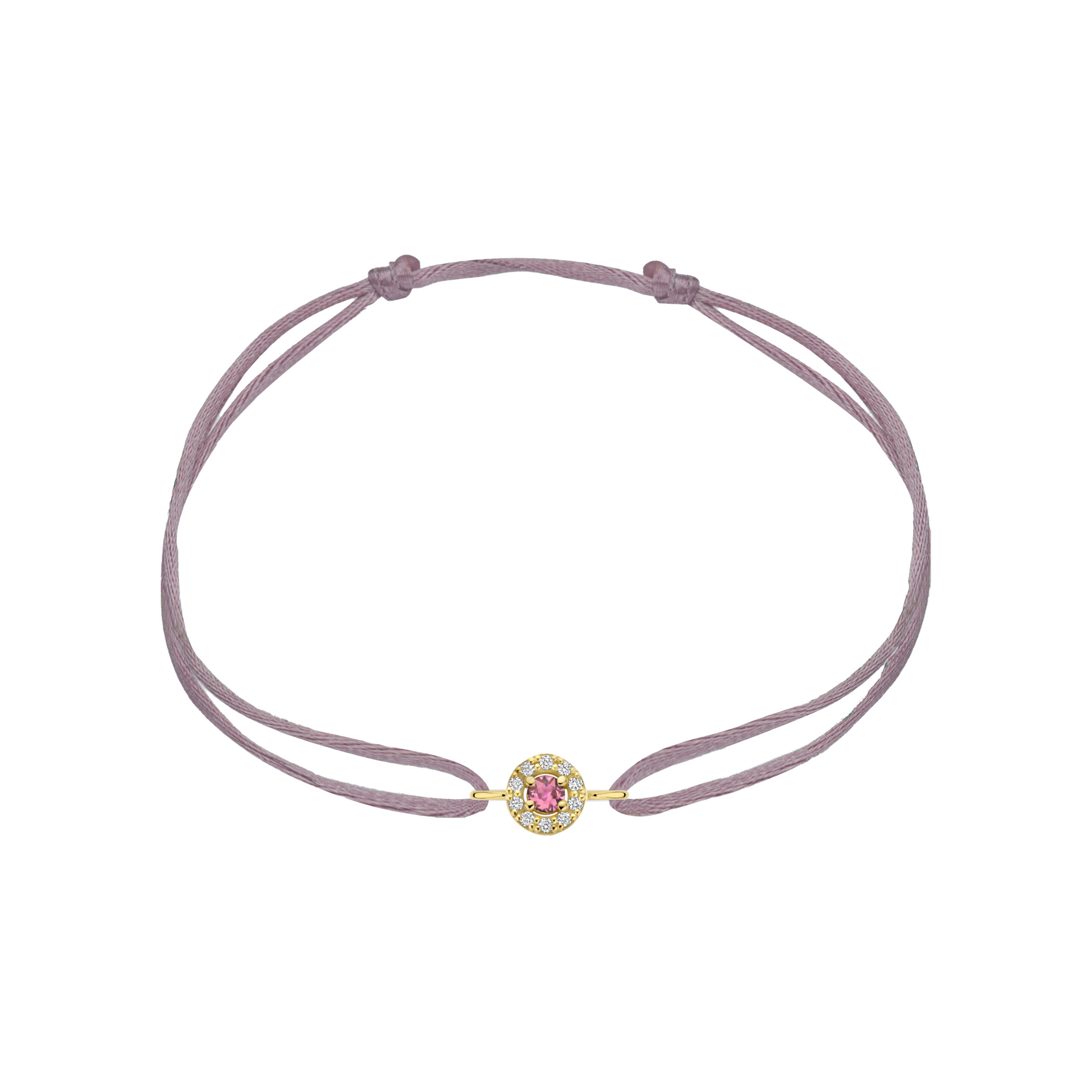 Deze satijnen armband van Minioro is van 14 karaat goud. Deze bedels kan je hangen aan een ketting of armband. Deze bedels kunnen ook afgewerk worden met prachtige diamanten.