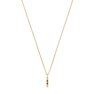 Ketting Diamondbar Tag Milestone 4