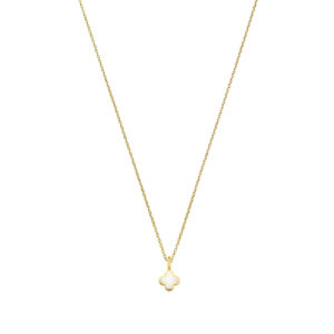 Deze ketting van Minioro is gemaakt van 14 karaats goud. De sieraden kunnen worden afgewerkt met prachtige diamanten maar ook met moedermelk of as. Zo heb je echt een uniek en persoonlijk sieraad.