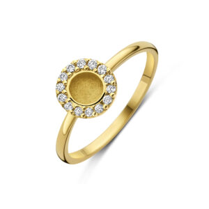 Deze ringen van Minioro is gemaakt van 14 karaats goud. De sieraden kunnen worden afgewerkt met prachtige diamanten, as of moedermelk. Zo heb je echt een uniek en persoonlijk sieraad.