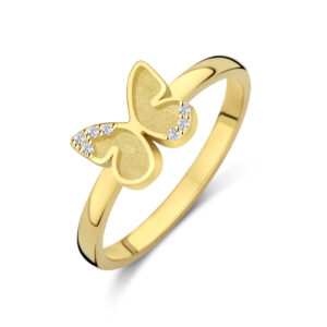 Deze ringen van Minioro is gemaakt van 14 karaats goud. De sieraden kunnen worden afgewerkt met prachtige diamanten, as of moedermelk. Zo heb je echt een uniek en persoonlijk sieraad.