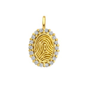 Hang Oval Touch Pavé