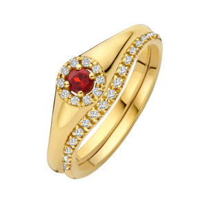 Ring Signet Mini Milestone Halo