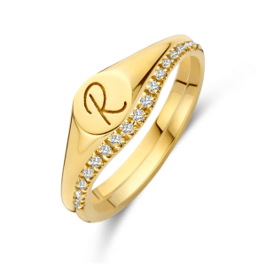 Ring Signet Mini Initiaal
